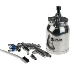 Pistolet à Peinture RS PRO 1L Avec Buse De 2 Mm Entrée D'air 1/4pouce , 970g ( Prix Pour 1 )