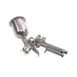 Bc-elec - LE-23 Kit De Peinture HVLP Comprenant 2 Pistolets à Peinture (125ml Et 1l) Et Un Manomètre - Gris -Pistolet à peinture Soldes 11755826 5