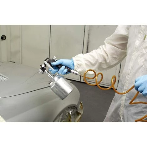 FERM ATM1040 Pistolet à Peinture Avec Récipient 4 FERM ATM1040 Pistolet à Peinture Avec Récipient – Image 4