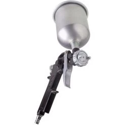 FERM ATA1039 Pistolet à Peinture Avec Récipient - Pour Compresseur