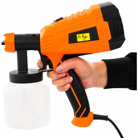 VidaXL Pistolet à Peinture électrique Et 3 Tailles De Buses 500W 800ml 3 VidaXL Pistolet à Peinture électrique Et 3 Tailles De Buses 500W 800ml – Image 3