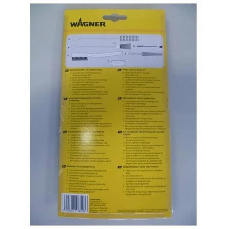WAGNER Kit De Nettoyage Pistolet A Peinture 2 WAGNER Kit De Nettoyage Pistolet A Peinture – Image 2