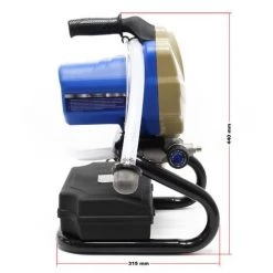 WILTEC Pulvérisateur De Peinture Airless Puissance 650 Watts Pistolet Tuyau à Air Comprimé Tuyau Vernis -Pistolet à peinture Soldes 18964301 4