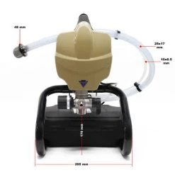 WILTEC Pulvérisateur De Peinture Airless Puissance 650 Watts Pistolet Tuyau à Air Comprimé Tuyau Vernis -Pistolet à peinture Soldes 18964301 5