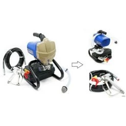 BIGB Pulvérisateur / Station De Peinture Airless 650W - Débit Max: 1100 Ml/min