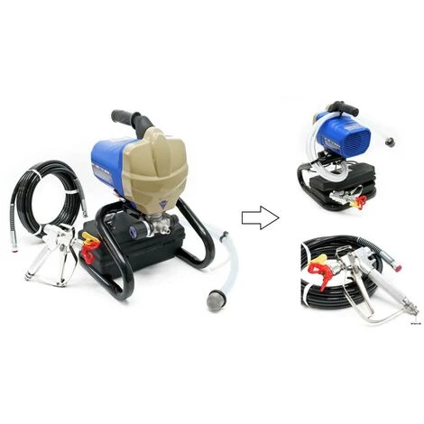 BIGB Pulvérisateur / Station De Peinture Airless 650W - Débit Max: 1100 Ml/min 1 BIGB Pulvérisateur / Station De Peinture Airless 650W - Débit Max: 1100 Ml/min