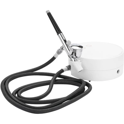 ASUPERMALL Pompe A Jet D'Air Portable Pen Kit Compresseur Pour Art Maquillage Peinture Artisanat Fleur Vaporiser Beau Modele Kits Airbrush, Blanc 4 ASUPERMALL Pompe A Jet D'Air Portable Pen Kit Compresseur Pour Art Maquillage Peinture Artisanat Fleur Vaporiser Beau Modele Kits Airbrush, Blanc – Image 4