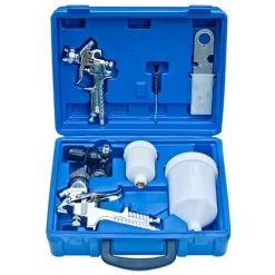 YOUTHUP Pistolet à Peinture HVLP - Bleu