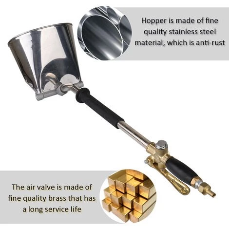 ASUPERMALL Haute Efficacite Toit Pneumatique Portable Mortier De Ciment Pelle Machines De Pulverisation Multifonctions Peinture Machine Pulverisateur 5 ASUPERMALL Haute Efficacite Toit Pneumatique Portable Mortier De Ciment Pelle Machines De Pulverisation Multifonctions Peinture Machine Pulverisateur – Image 5