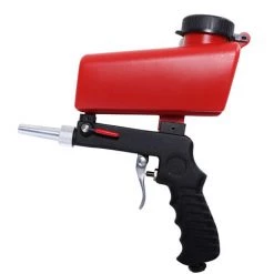 ASUPERMALL Portable Gravity Pneumatique Set Home Diy Mini Blasting Appareil 90Psi Sableuse Antirouille Reglable Machine Sablage -Pistolet à peinture Soldes 23637684 4