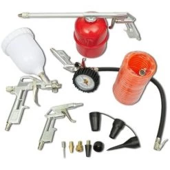 TRUE DEAL Kit De Pistolet à Peinture Pour Compresseur