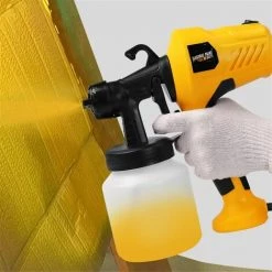 DRILLPRO HILDA Pulvérisateur De Peinture 400W 220V 2.5mm Intérieur Et Extérieur 700ML Conteneur Détachable 9 DRILLPRO HILDA Pulvérisateur De Peinture 400W 220V 2.5mm Intérieur Et Extérieur 700ML Conteneur Détachable -Pistolet à peinture Soldes 26499006 5
