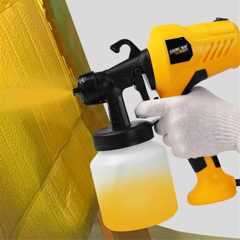DRILLPRO HILDA Pulvérisateur De Peinture 400W 220V 2.5mm Intérieur Et Extérieur 700ML Conteneur Détachable 5 DRILLPRO HILDA Pulvérisateur De Peinture 400W 220V 2.5mm Intérieur Et Extérieur 700ML Conteneur Détachable – Image 5