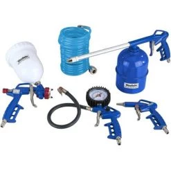 Kit De Pistolet à Peinture à Air Comprimé - 5 Pièces Westfalia