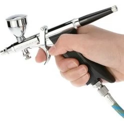 BEARSU Mini Sablage Sableuse Aérographe Spray Model Air Brush Kit Pour Art Peinture Tattoo Manucure Métal ätzen Verre Gravure/main Geschli Ffene Simple D'action Gravity Flux 0,5 Mm Pistolet 7 BEARSU Mini Sablage Sableuse Aérographe Spray Model Air Brush Kit Pour Art Peinture Tattoo Manucure Métal ätzen Verre Gravure/main Geschli Ffene Simple D'action Gravity Flux 0,5 Mm Pistolet -Pistolet à peinture Soldes 29667567 4