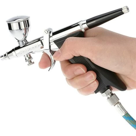 BEARSU Mini Sablage Sableuse Aérographe Spray Model Air Brush Kit Pour Art Peinture Tattoo Manucure Métal ätzen Verre Gravure/main Geschli Ffene Simple D'action Gravity Flux 0,5 Mm Pistolet 4 BEARSU Mini Sablage Sableuse Aérographe Spray Model Air Brush Kit Pour Art Peinture Tattoo Manucure Métal ätzen Verre Gravure/main Geschli Ffene Simple D'action Gravity Flux 0,5 Mm Pistolet – Image 4