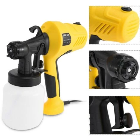 PERLE RARE Pistolet à Peinture électrique Pistolet à Peinture électrique Haute Pression Pistolet à Peinture électrique Pistolet à Peinture Au Latex 3 PERLE RARE Pistolet à Peinture électrique Pistolet à Peinture électrique Haute Pression Pistolet à Peinture électrique Pistolet à Peinture Au Latex – Image 3