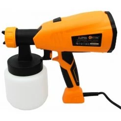 COOFIX Pistolet A Peinture 400W Pulvérisateur De Peinture électrique Trois Buses Peuvent être Ajustées Pour Une Pulvérisation Facile