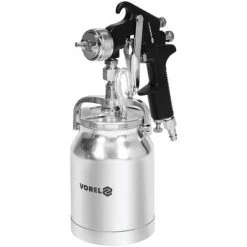VOREL Pistolet De Pulvérisation HVLP Avec Godet à Liquide 1000 Ml