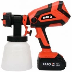 YATO Pistolet De Pulvérisation Avec Batterie Li-Ion 4,0Ah 18V 1L/min