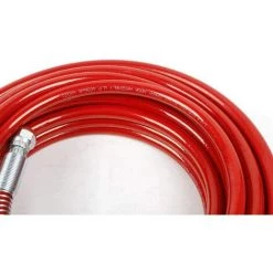 ETOILE Tuyau De Peinture Sans Air 15m En Fibre De Pulvérisateur 1/4“ Airless Pour Pistolet Pulvérisateur, Tuyau Haute Pression Pulvérisateurs Et Peinture Outil Tuyau De Pièce De Rechange 4500 Bar (rouge) -Pistolet à peinture Soldes 33384945 5