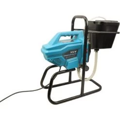 Varan Motors - X6V Pulvérisateur De Peinture Airless 650w 200 Bar, Pistolet Haute Pression Avec Réservoir 5 Litres - Bleu -Pistolet à peinture Soldes 35104565 4