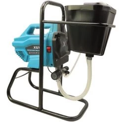 Varan Motors - X6V Pulvérisateur De Peinture Airless 650w 200 Bar, Pistolet Haute Pression Avec Réservoir 5 Litres - Bleu -Pistolet à peinture Soldes 35104565 5
