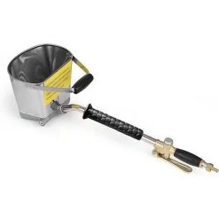 AIDUCHO Ciment Mortier Pistolet À Pulvérisation Trémie Pistolet, 4 Jet Hopper Plâtre Béton Ciment Pulvérisateur Stuck Pulvérisateur, Pour DIY Murs Et Plafonds