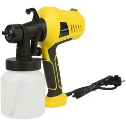 Aqrau Pistolet Pulvérisateur électrique Désinfectant Eau Alcool Spray Jaune -Pistolet à peinture Soldes 35618800 3