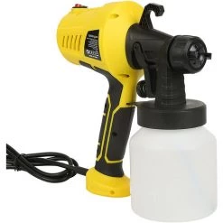 Aqrau Pistolet Pulvérisateur électrique Désinfectant Eau Alcool Spray Jaune -Pistolet à peinture Soldes 35618800 5