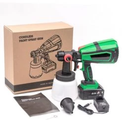 COOFIX Pistolet Pulvérisateur Électrique Automatique Peinture Alcool Désinfection Pistolet Pour Maison Bureau