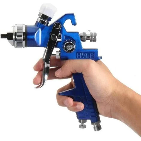 AIDUCHO HVLP Pistolet à Pulvérisation D'air Gravity Feed Paint Sprayer Set De Brosses à Air En Acier Inoxydable 1,7 Mm Buse Auto Car Detail Painting Pour Spot Repair Face Paint Airbrush Kit 5 AIDUCHO HVLP Pistolet à Pulvérisation D'air Gravity Feed Paint Sprayer Set De Brosses à Air En Acier Inoxydable 1,7 Mm Buse Auto Car Detail Painting Pour Spot Repair Face Paint Airbrush Kit – Image 5