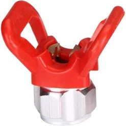 AIDUCHO Airless Peinture Pulvérisateur Pistolet Buse Garde Buse Siège De Remplacement Outil Universel Rouge Nouvelle Base Outil Plat Facile à Utiliser