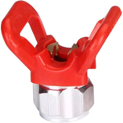AIDUCHO Airless Peinture Pulvérisateur Pistolet Buse Garde Buse Siège De Remplacement Outil Universel Rouge Nouvelle Base Outil Plat Facile à Utiliser 1 AIDUCHO Airless Peinture Pulvérisateur Pistolet Buse Garde Buse Siège De Remplacement Outil Universel Rouge Nouvelle Base Outil Plat Facile à Utiliser