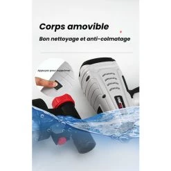 MERKMAK Pistolet A Peinture Electrique 800W Arrosoir Amovible 800ML Debit Reglable A 800ML/min 3 Modes De Pulverisation Avec 3 Buses -Pistolet à peinture Soldes 36015498 4