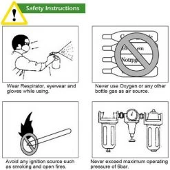 HAPPYSHOPPING Pistolet De Pulverisation 2,5 Mm HVLP Pistolet 827 Avec Vanne De Regulation De Pression 9 HAPPYSHOPPING Pistolet De Pulverisation 2,5 Mm HVLP Pistolet 827 Avec Vanne De Regulation De Pression -Pistolet à peinture Soldes 36998047 5
