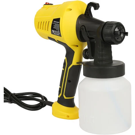 SiFree®Pistolet à Peinture 400W Pulvérisateur De Peinture Avec Réservoir Amovible De 800 Ml, 3 Modèles De Pulvérisation. 650 Ml 4 SiFree®Pistolet à Peinture 400W Pulvérisateur De Peinture Avec Réservoir Amovible De 800 Ml, 3 Modèles De Pulvérisation. 650 Ml – Image 4