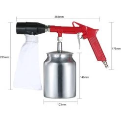 HAPPYSHOPPING Mini Machine De Sablage A Main Kit De Sablage Pistolet De Sablage Pistolet De Sablage Pistolet De Sablage Pistolet De Sablage Par Points Avec Sablage De Sable Abrasif Et 4 Buses Remplaçables, Modele : Multicolore 8 HAPPYSHOPPING Mini Machine De Sablage A Main Kit De Sablage Pistolet De Sablage Pistolet De Sablage Pistolet De Sablage Pistolet De Sablage Par Points Avec Sablage De Sable Abrasif Et 4 Buses Remplaçables, Modele : Multicolore -Pistolet à peinture Soldes 37773136 4