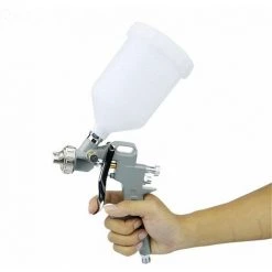 THSINDE Pistolet à Peinture Pneumatique Avec Remplissage 600ml Buse 1,4mm