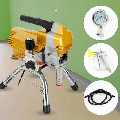 SENDERPICK 2200W 23MPa 3000PSI Airless Peinture Murale Pistolet à Pulvérisation 2 SENDERPICK 2200W 23MPa 3000PSI Airless Peinture Murale Pistolet à Pulvérisation – Image 2