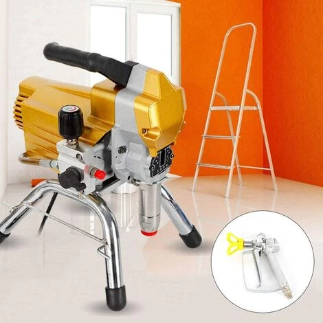 SENDERPICK 2200W 23MPa 3000PSI Airless Peinture Murale Pistolet à Pulvérisation 3 SENDERPICK 2200W 23MPa 3000PSI Airless Peinture Murale Pistolet à Pulvérisation – Image 3