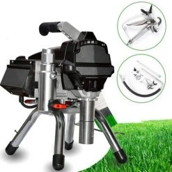 SENDERPICK Pulvérisateur Airless Pulvérisateur De Peinture Avec Contrôle électronique De Pression En Acier Inoxydable -Pistolet à peinture Soldes 38293767 3