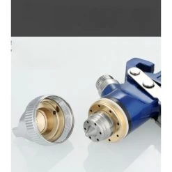 DONTODENT Pistolet A Peinture H-827P - Système De Pulvérisation De Peinture Professionnel Avec Godet En Plastique De 600 Ml Et Buse En Acier Inoxydable 1.4mm + 2x Jeu De Buses 1.7mm & 2.0mm -Pistolet à peinture Soldes 39676121 3