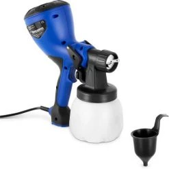 MSW Pistolet À Peinture Électrique Professionnel Avec Buse De 1,5 / 2,0 Mm 1 Litre - Argent