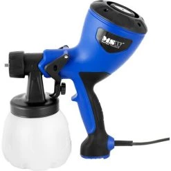 MSW Pistolet À Peinture Électrique Professionnel Avec Buse De 1,5 / 2,0 Mm 1 Litre - Argent -Pistolet à peinture Soldes 39839806 4