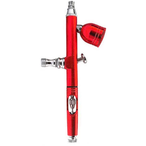 ASUPERMALL Air Brossant A L'Aerographe De L'Aerographe De Poche De Poche A Poche 0.3Mm Buse Pour Le Maquillage Fx Tatouage Tatouage Hydratant, Aerographe Rouge 1 ASUPERMALL Air Brossant A L'Aerographe De L'Aerographe De Poche De Poche A Poche 0.3Mm Buse Pour Le Maquillage Fx Tatouage Tatouage Hydratant, Aerographe Rouge