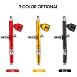 ASUPERMALL Air Brossant A L'Aerographe De L'Aerographe De Poche De Poche A Poche 0.3Mm Buse Pour Le Maquillage Fx Tatouage Tatouage Hydratant, Aerographe Rouge 8 ASUPERMALL Air Brossant A L'Aerographe De L'Aerographe De Poche De Poche A Poche 0.3Mm Buse Pour Le Maquillage Fx Tatouage Tatouage Hydratant, Aerographe Rouge -Pistolet à peinture Soldes 40070682 4