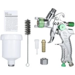 ASUPERMALL Pistolet De Peinture De Pulverisateur De Pulverisateur De Pulverisateur De Pulverisateur De Pulverisateur De Pulverisateur De Pulverisateur De Pulverisateur De 100 Ml De Buse De 1,0 Mm Pour La Peinture Mur De Meubles De Voiture, Argent -Pistolet à peinture Soldes 40074072 3