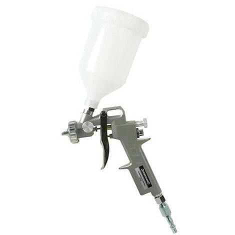SILVERLINE PISTOLET A PEINTURE AVEC ALIMENTATION PAR GRAVITE 2 SILVERLINE PISTOLET A PEINTURE AVEC ALIMENTATION PAR GRAVITE – Image 2