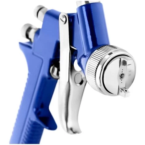 MSW Pistolet À Peinture Vernis Air Comprimé Professionnel Basse Pression 3,5-5 Bars - Blanc 2 MSW Pistolet À Peinture Vernis Air Comprimé Professionnel Basse Pression 3,5-5 Bars - Blanc – Image 2